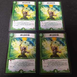 進化設計図　4枚