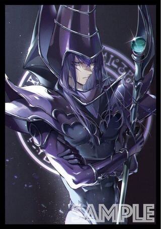 「遊戯王」1 ブラックマジシャン スリーブ 新品未使用