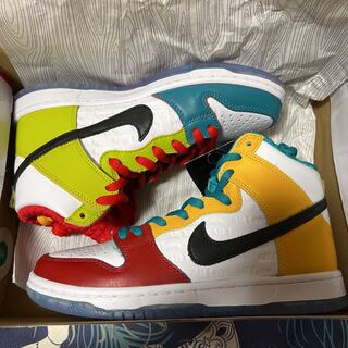 25cm froSkate × Nike SB Dunk High Pro QS "All Love" 25cm