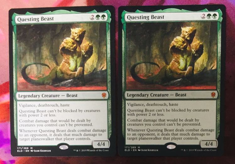 questing beast ELD 英2枚セット 探索する獣