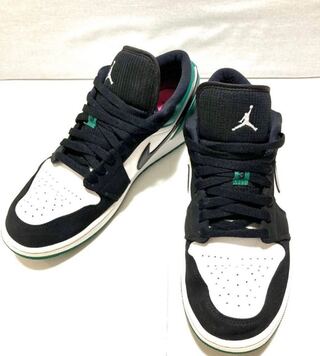 NIKE/ナイキ AIR JORDAN 1 LOW/エアジョーダン ミスティックグリーン 28cm