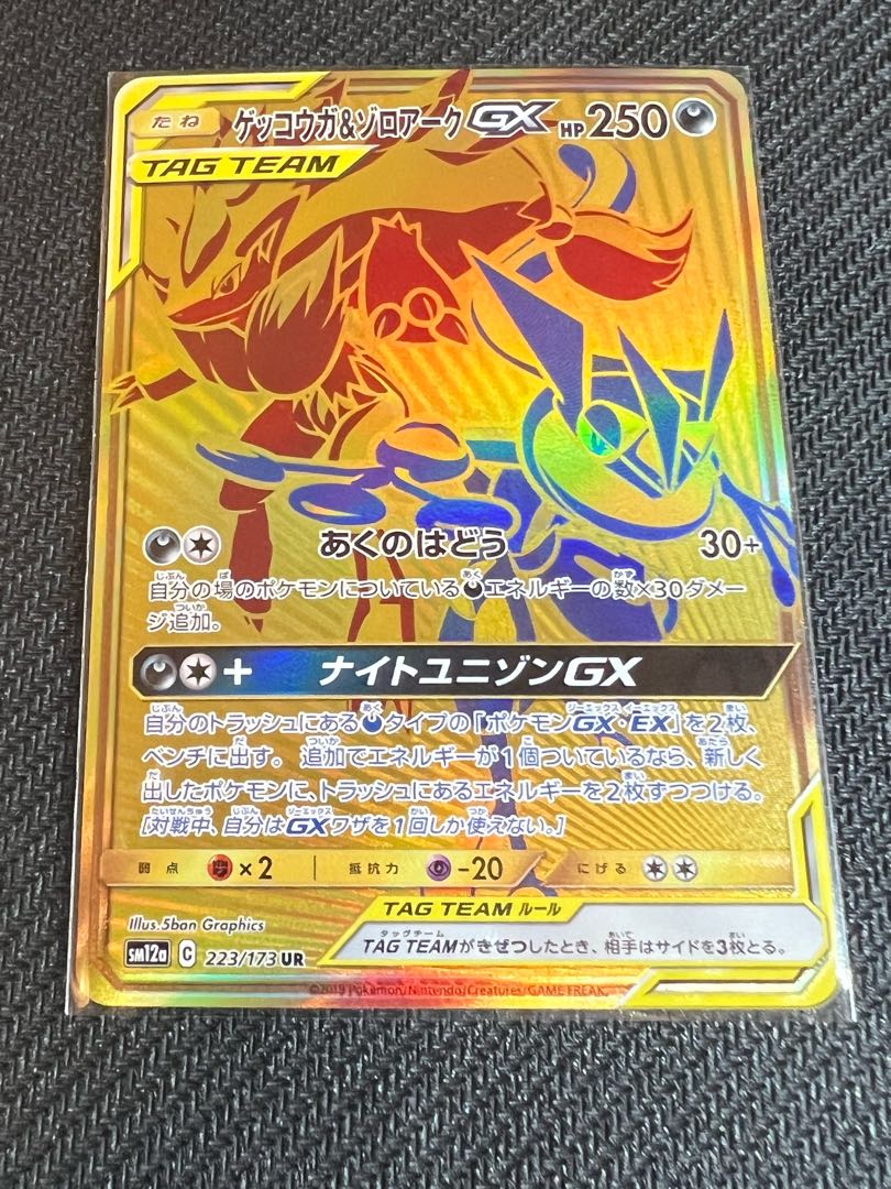 Greninja&ZoroarkGX UR 223/173