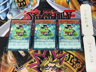 Performapal Turn Toad 4 Rare Set of 3 Tera.