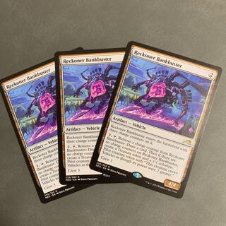 Reckoner Bankbuster English 3-card set
