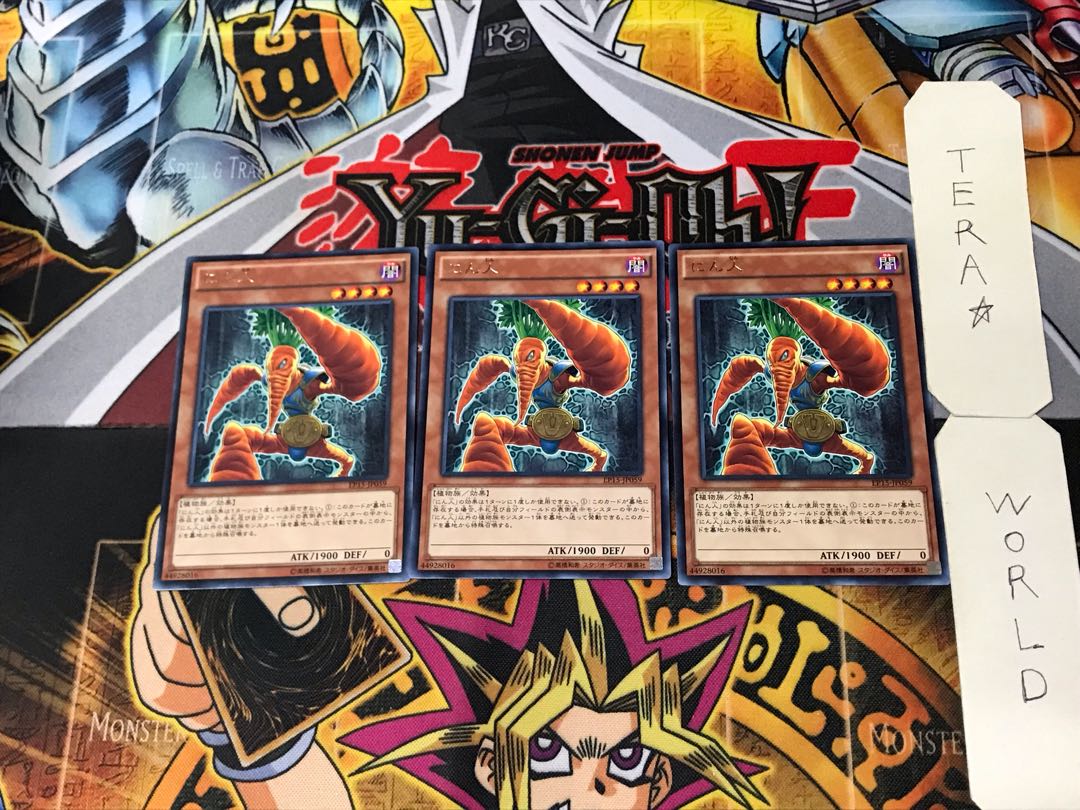 World Carrotweight Champion 5 Rare Set of 3 Tera