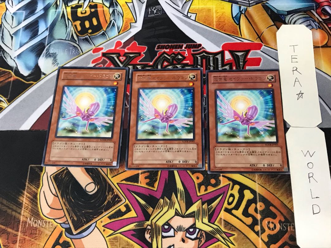 救世竜 セイヴァー・ドラゴン 5 レア 3枚セット てら