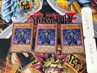 Jet-Black Demon King LV6 5 Rare Set of 3 Tera 3枚