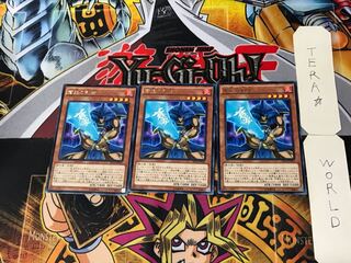 Blue Flame Swordsman 3 rare, set of 3 Tera.