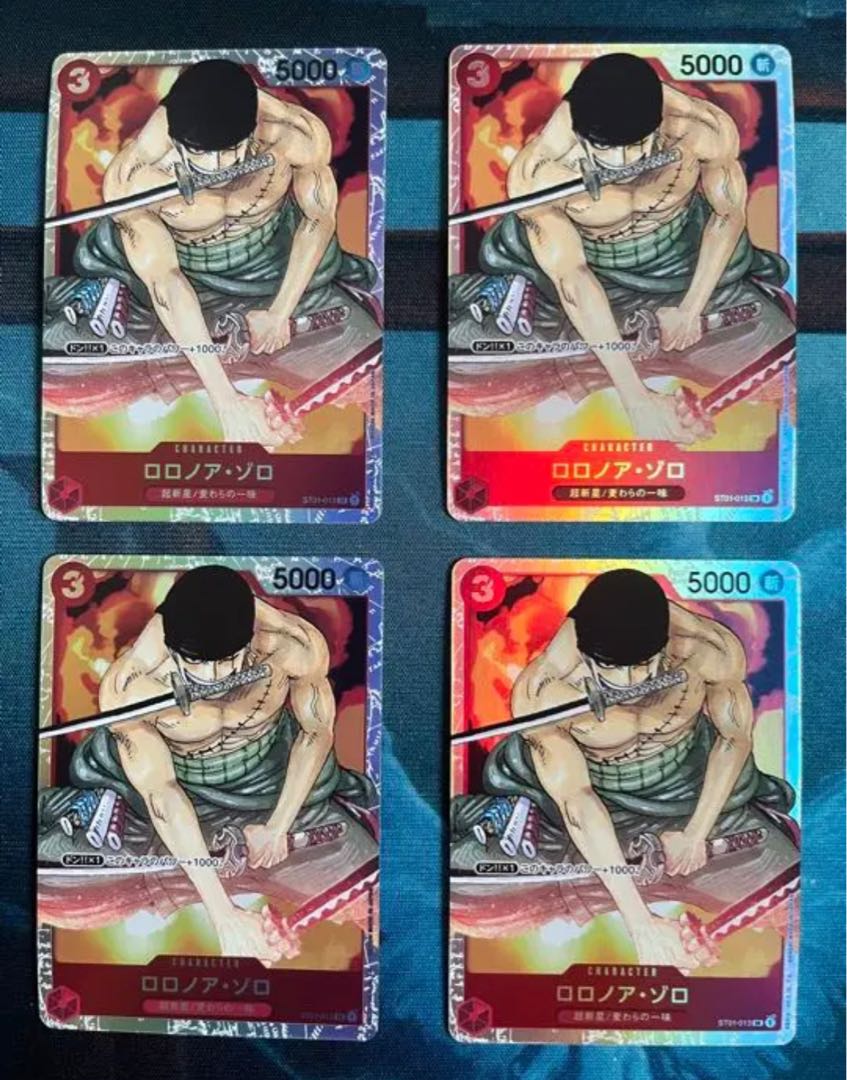 ロロノア・ゾロ sr 4枚セット