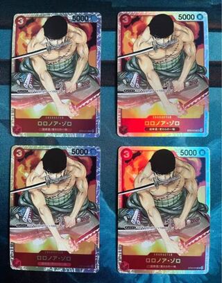ロロノア・ゾロ　sr 4枚セット