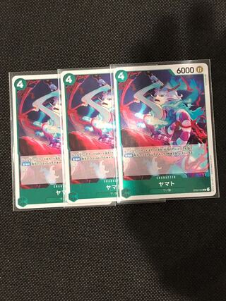 One Piece Card Yamato R 3 cards