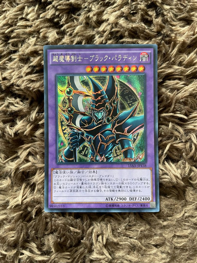 Psychic Mage Swordsman - Black Paladin Secret Rare JPY38