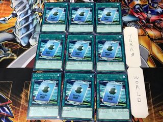 One-Time Passcode 1 rare, set of 9 Tera.