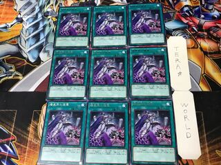 Charge Into a Dark World 2 rare, set of 9 Tera.