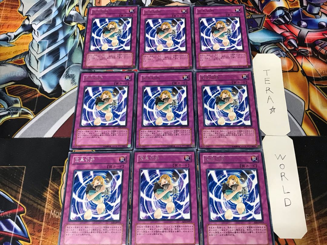 Karma Cut 3 Rare 9-card set Tera