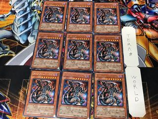 Dark Armed Dragon 1 rare, set of 9 Tera.