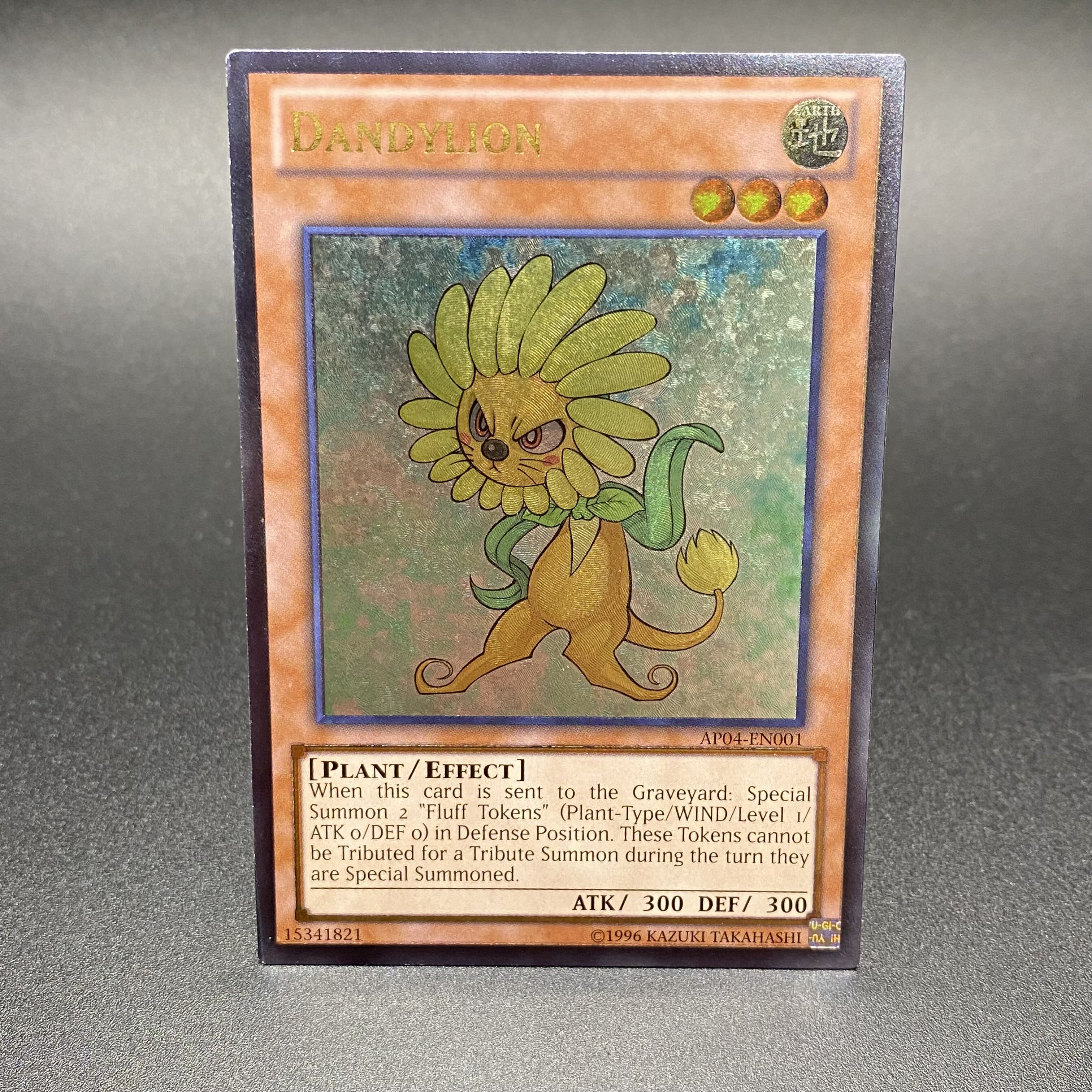 遊戯王 英語版 ダンディライオン レリーフ 海外版 レア