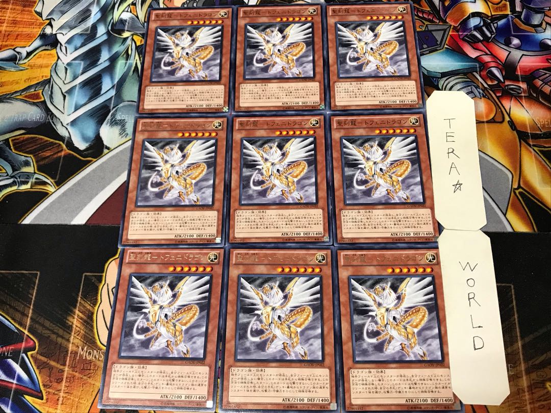 Holy Engraving Dragon - Tofeni Dragon 1 rare, set of 9 Tera.