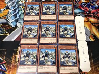 Motivating Captain 3 rare, set of 9, Tera.
