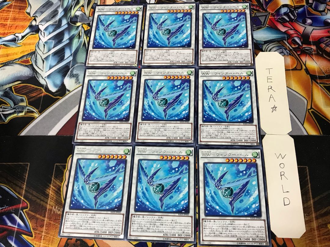 WW-Winter Bianca 2 rare, set of 9, Tera.