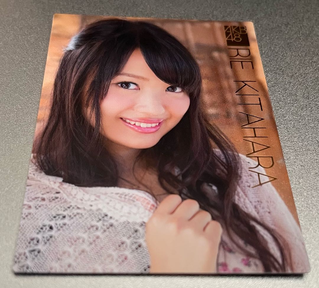 AKB48 Trading Card Rie Kitahara R156R Kitarie Single