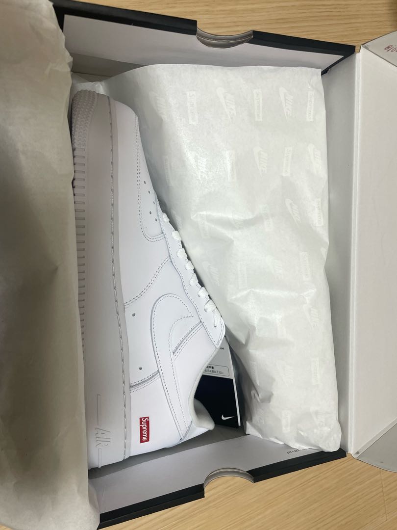 Supreme x Nike Air Riryoku1 Low "Ho Wight" Ho Wight/Ho Wight CU9225-100 28cm