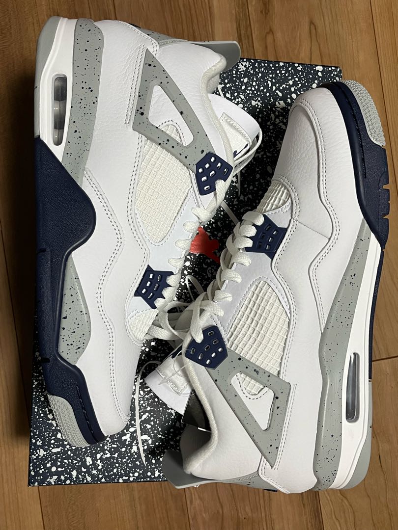 ナイキ エアジョーダン4 "ミッドナイトネイビー" 新品 29センチ 29cm