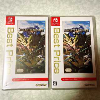 新品　モンスターハンターライズ　BEST Price ２本セット　Switchソフト