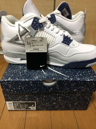 ナイキ エアジョーダン4 "ミッドナイトネイビー" 28.5cm