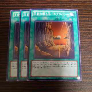 Valley of Sleep of Kings - Necro Valley Normal JP013 GS04 Set of 3