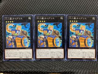 【ぽぽたん】遊戯王 5311 十二獣タイグリス 3枚 ノーマル