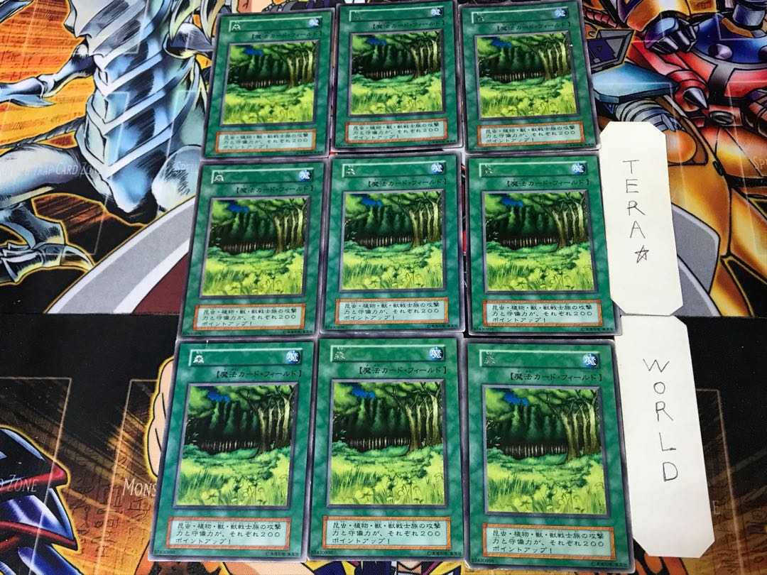 Forest 1 Early Rare Set of 9 Tera.