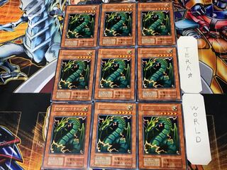 Thunder Dragon 2 Early Rare Set of 9 Tera.