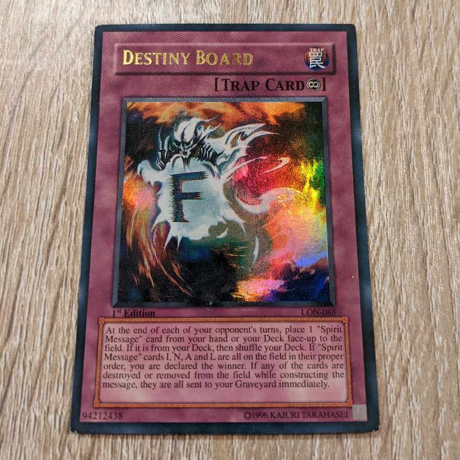 Destiny Board LON 1st edition English Ultra Rare