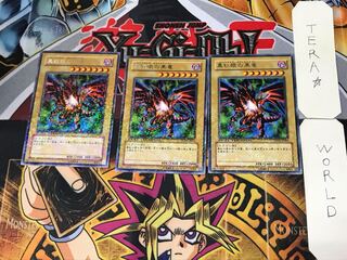 Red-Eyes Black Dragon 5 Duel Terminal, set of 3, Tera.