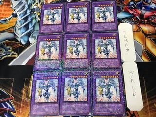 Elemental HERO Shining Flare Wingman 1 Duel Terminal, set of 9 cards, Tera.
