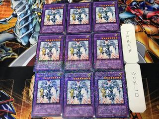 Elemental HERO Shining Flare Wingman 3 Duel Terminal, set of 9 cards, Tera.