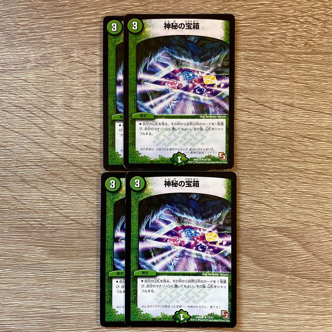 Mystic Treasure Chest, set of 4