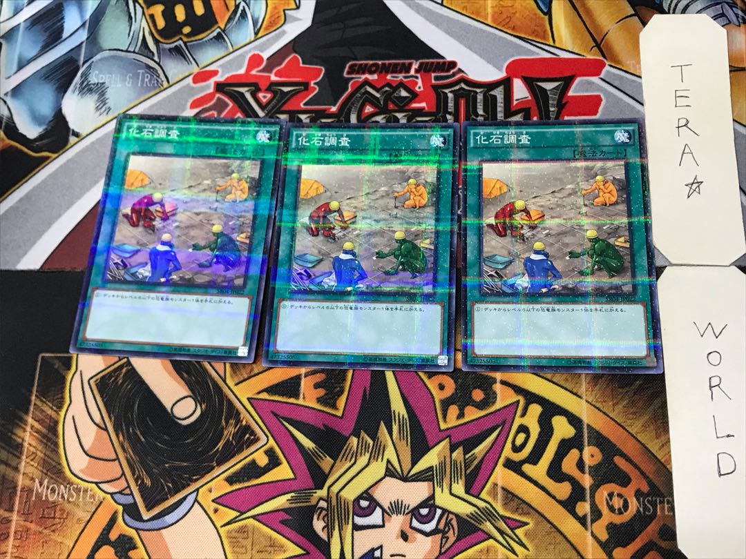 Fossil Dig 5 Normal Parallel Set of 3 Tera