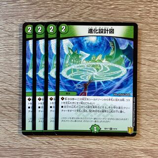 Evolutionary blueprint R-foil 9/14 Set of 4