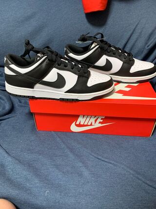 ナイキ ダンク ロー レトロ ホワイト/ブラックホワイト DD1391-100 28.5cm