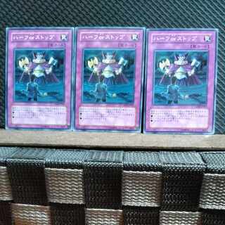 【ぽぽたん】遊戯王  #462  ハーフorストップ  ノーマル3枚