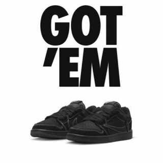 【新品・未使用】19.5cm Travis Scott × Nike Air Jordan 1 Low OG SP PS トラビス 23cm