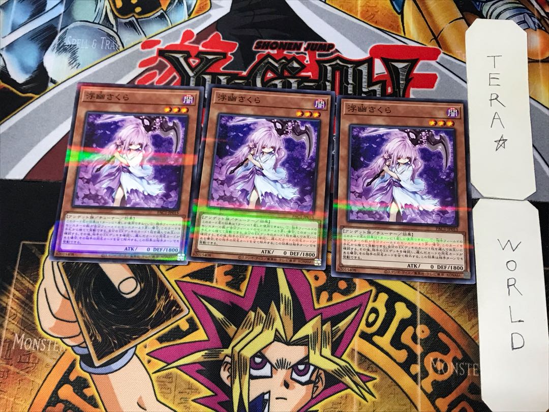 Ghost Reaper & Winter Cherries 2 Normal Parallel 3-card set Tera