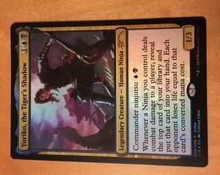 虎の影、百合子 英FOIL1枚 ジャッジ褒賞