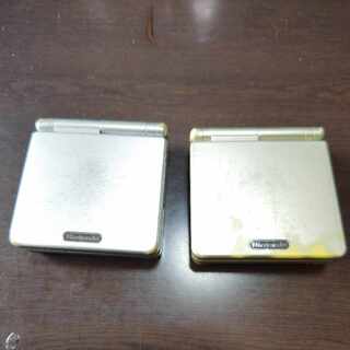 ゲームボーイアドバンスSP シルバー