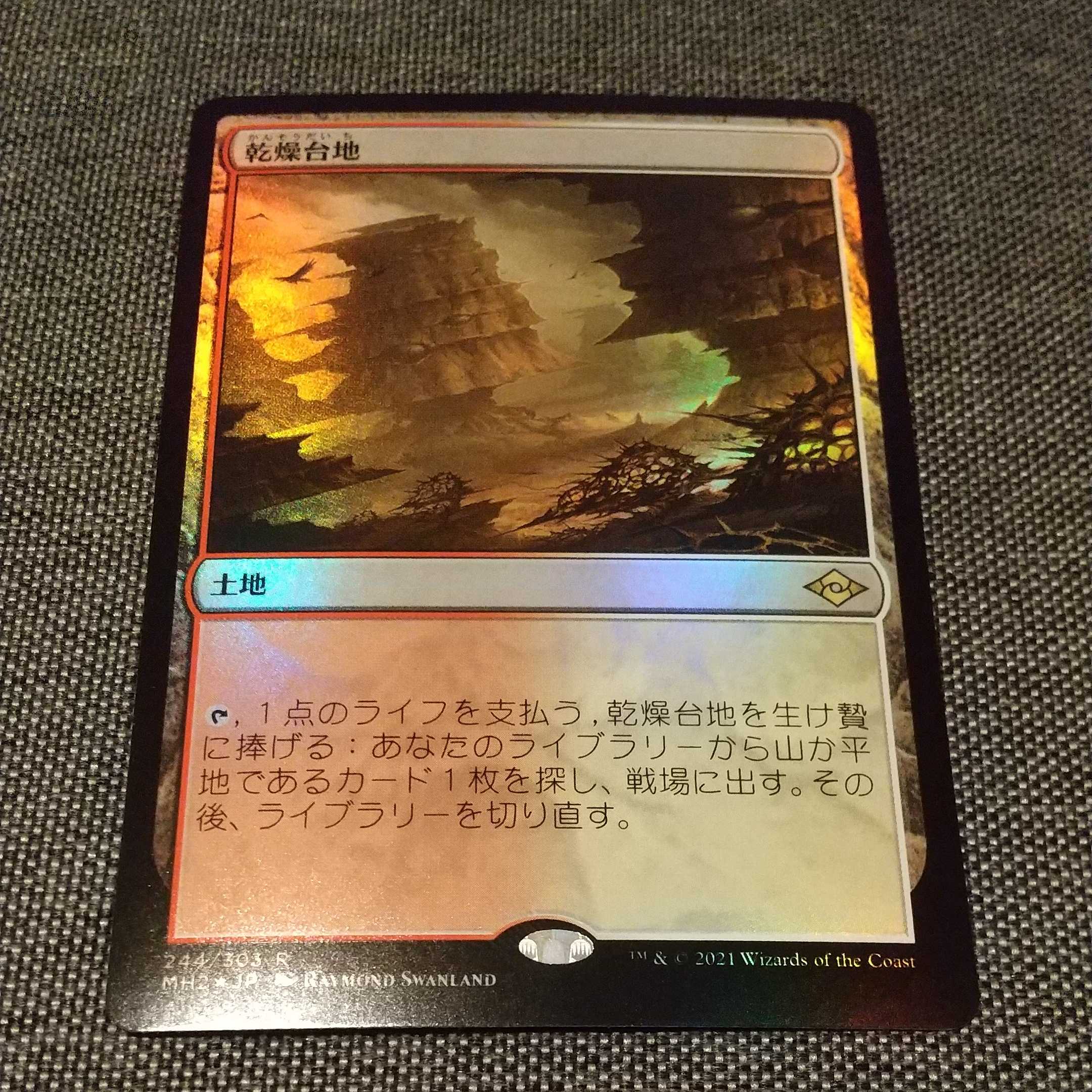 Arid Mesa Japanese Foil Set of 4