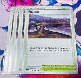 Set of 4 large-lot Swamp U 067/067