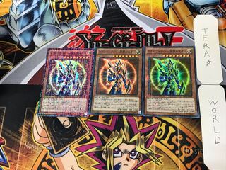 Black Luster Soldier -Emissary of Creation- 5 Millennium Super 3-Card Set Tera