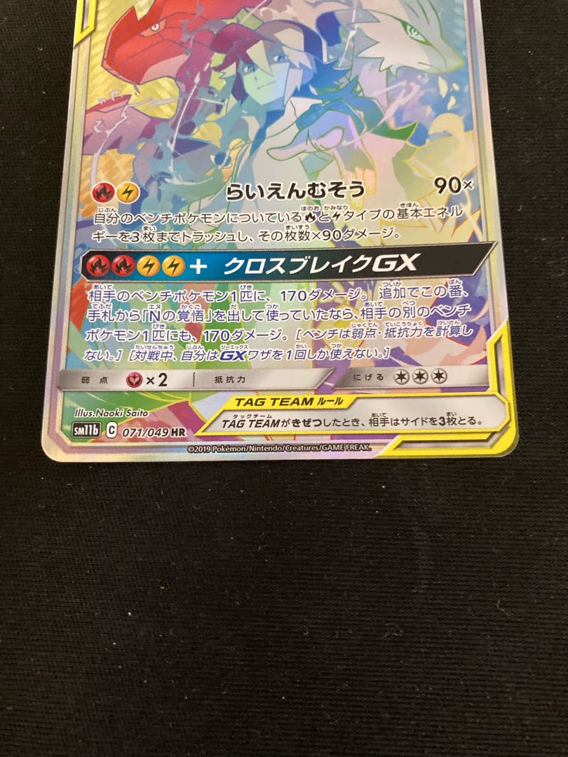 Reshiram&ZekromGX HR 071/049